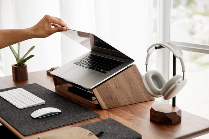 Oakywood - Headset Halterung - Kopfhörer Ständer Holz - Universal und Stabil, Handgefertigt aus Mass