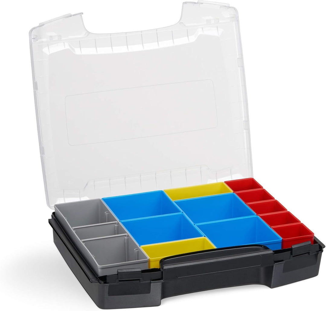 Bosch Sortimo L-BOXX Set Schwarz | Anpassbar mit Logo | L-BOXX 102, 238 &amp; LS-BOXX 306 inkl. i-BOXX,