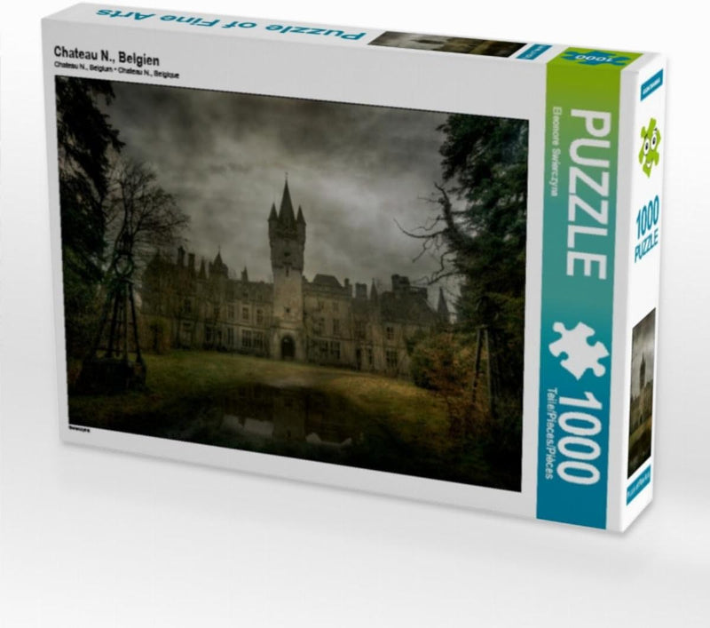 CALVENDO Puzzle Chateau N., Belgien 1000 Teile Lege-Grösse 64 x 48 cm Foto-Puzzle Bild von Eleonore