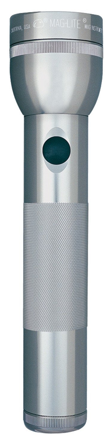 MAGLITE S2D096 MAGLITE Xenon-Lampe 2D Taschenlampe grau Grau 2 Cell in Blister Pack, Grau 2 Cell in