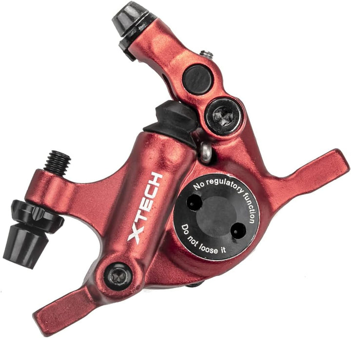 MotuTech Xtech Hydraulische Bremse für Xiaomi M365 Pro/Pro 2 Elektroroller Rot-Freinenrot + Scheibe