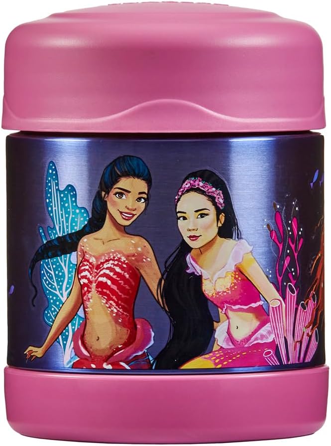 Thermos kids FUNTAINER Thermobehälter für Essen 300ml, Disney Meerjungfrau - Edelstahl, absolut dich