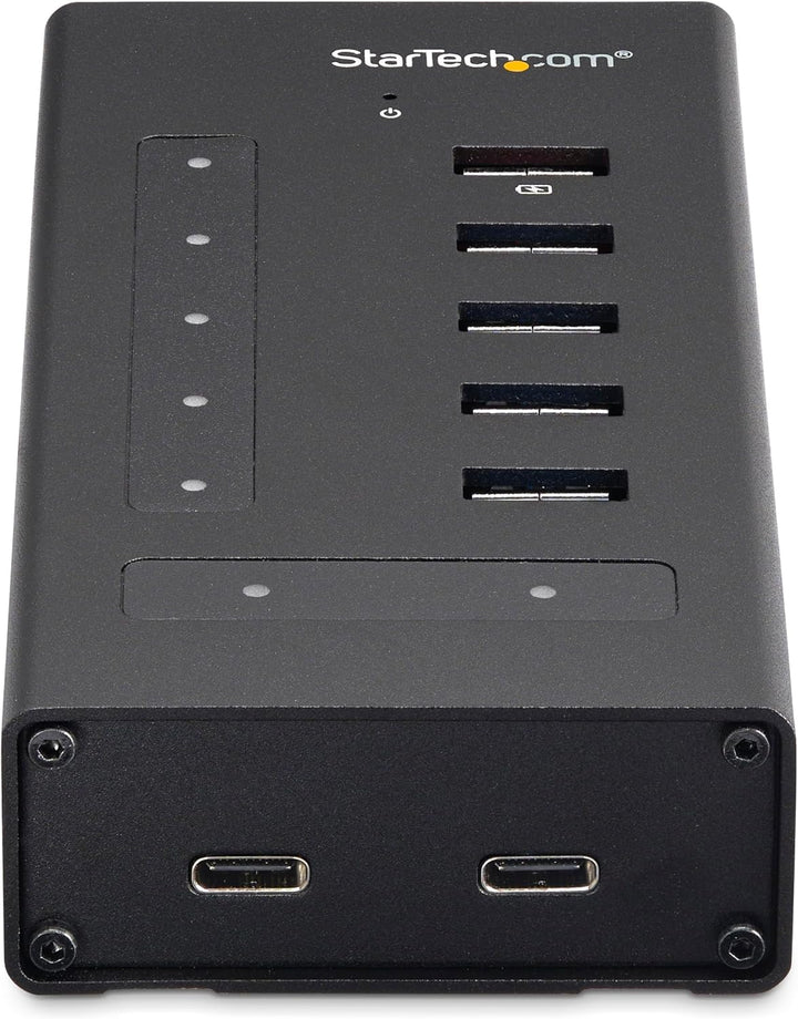 StarTech.com USB Hub 7 Port - Metall - USB-A zu 3x USB-C und 1x USB-C - USB 3.0 - 5GBit/s - Industri