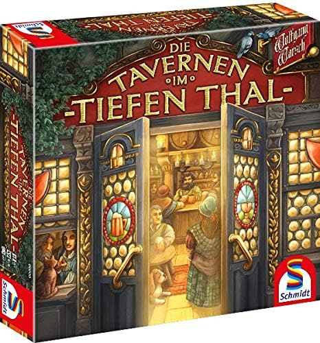 Schmidt Spiele 49351 Die Tavernen im Tiefen Thal, Strategiespiel, bunt Single
