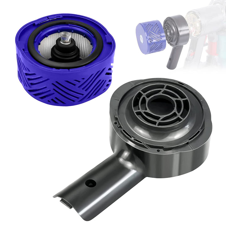 Motor Heckabdeckung und Heckfilter Kit für Dyson V6 DC58 DC59 DC61 DC62 DC74 Staubsauger Zubehör, Fü