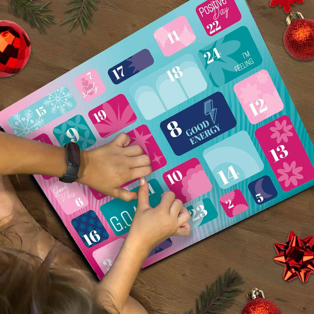 CRAZE Spielzeug Adventskalender Mädchen – Fashion DIY Adventskalender 2025 mit Diamond Painting, Loo