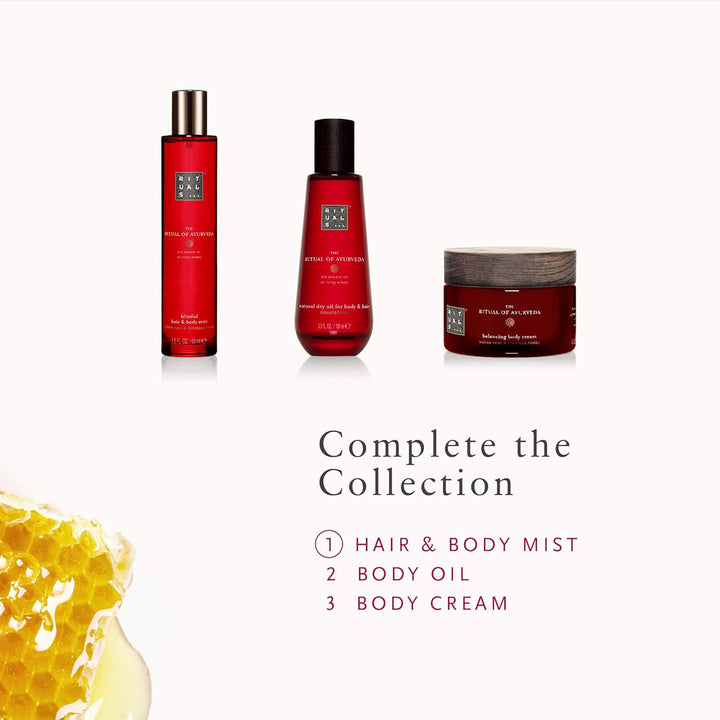 RITUALS Haar- & Bodyspray von The Ritual of Ayurveda, 50 ml – Mit Indischer Rose & Süssmandelöl – Be