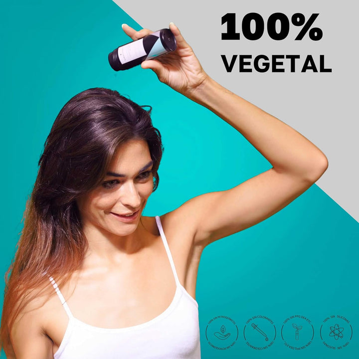 VidalForce. Streuhaar Mittelbraun 30gr I 100% Natürlich Ansatzpuder I Dichtes Haar in 20 s I Ansatzp
