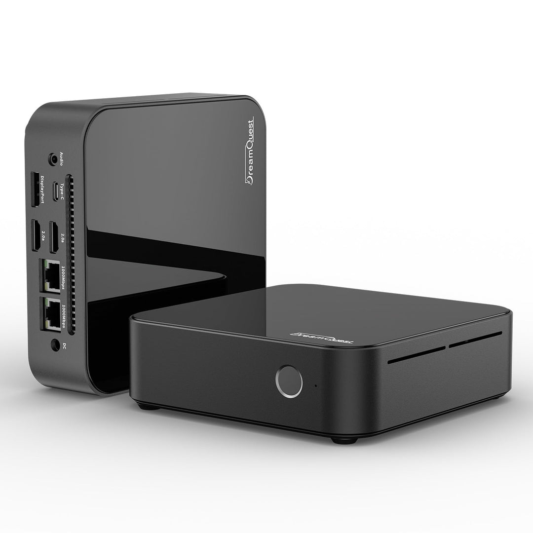 DreamQuest Mini PC Windows 11 Pro Vorinstalliert 16GB RAM 512GB SSD Intel N95 (bis zu 3.4Ghz) Micro