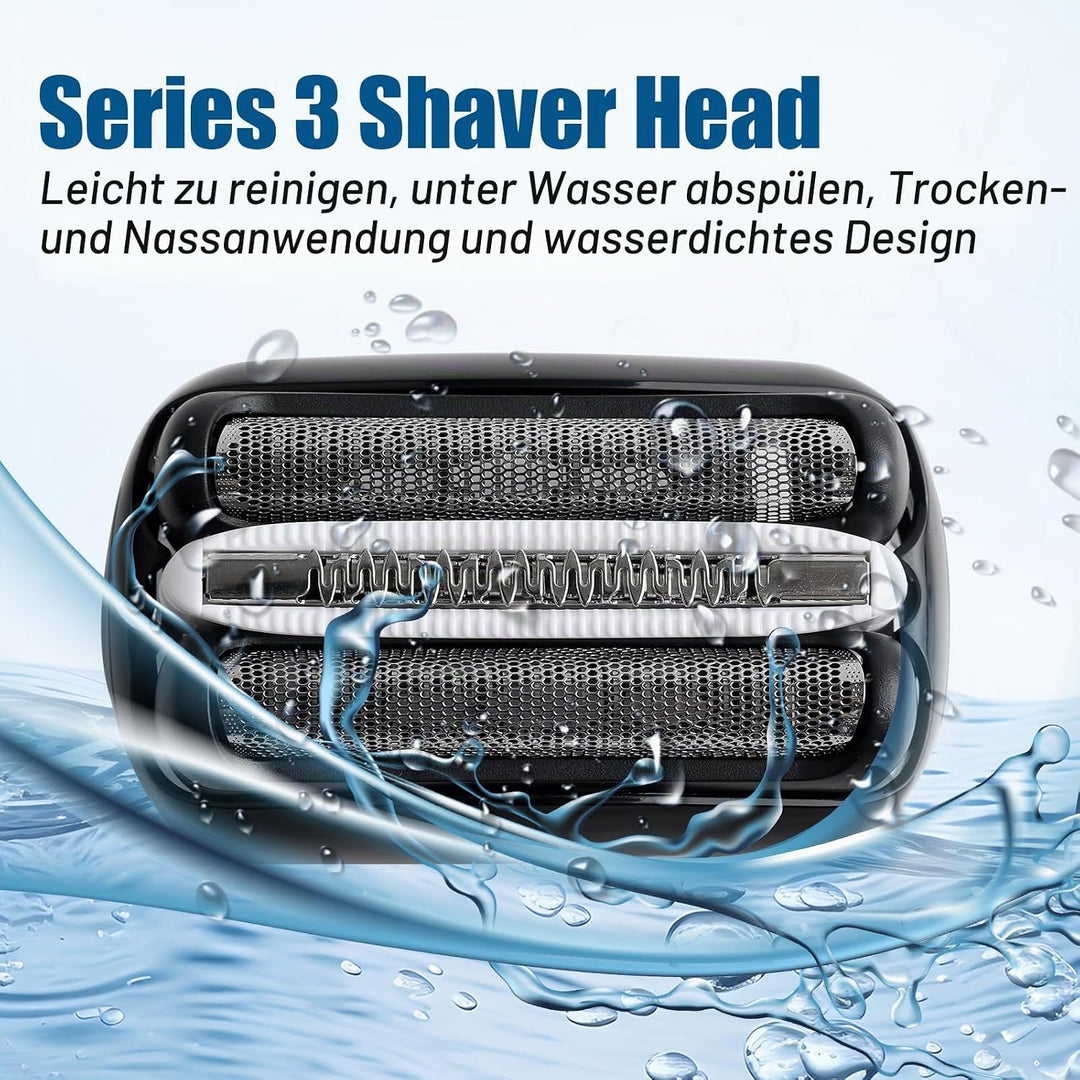 Series 3 Scherkopf 32B Ersatzrasierkopf Kompatibel mit Series 3 Männer Rasierer Scherkopf Rasierkopf