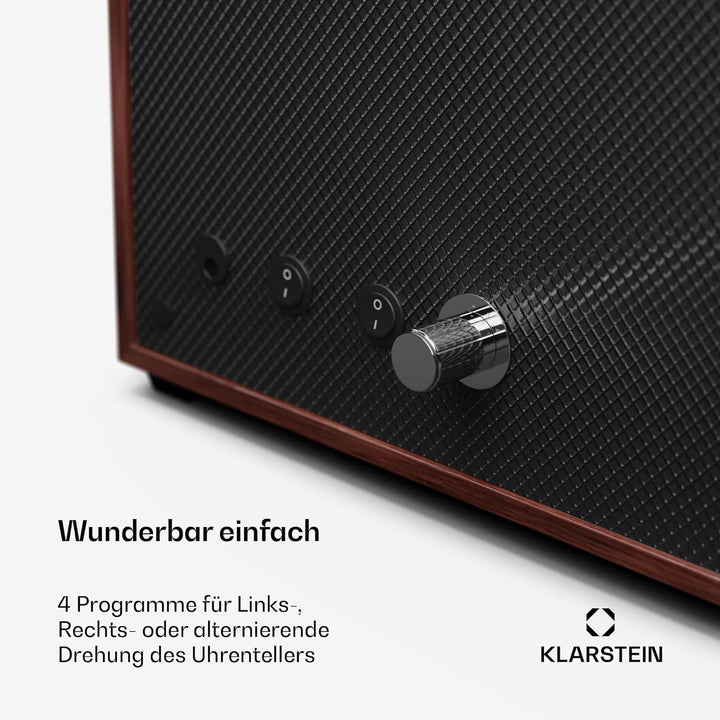 Klarstein Uhrenbeweger für Automatikuhren, Automatik-Uhrenbeweger für 6 Uhren mit Acryl-Tür, Automat