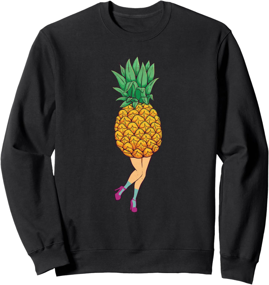 Ananas Pinup Exotisch Frucht - Obst Ananas Sweatshirt