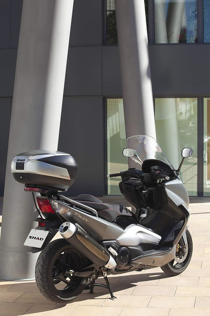 Shad D0B801 Top-Case mit Universal Halter und Rückstrahler, 48 Liter