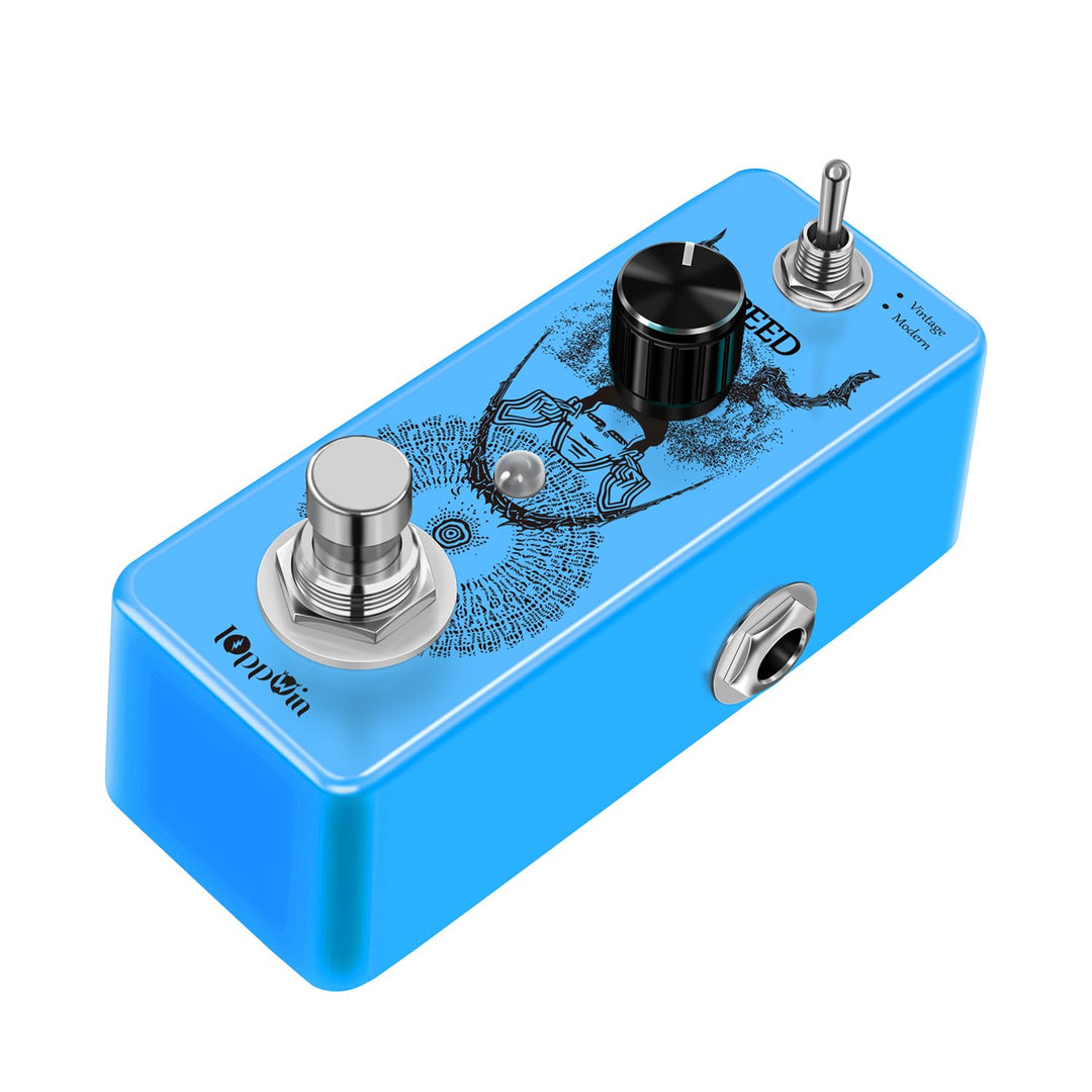 Vintage/Modern Phaser Pedal - Full Analog Klang, 70er Jahre Psychedelic Rock & E-Gitarre Effekt, Met