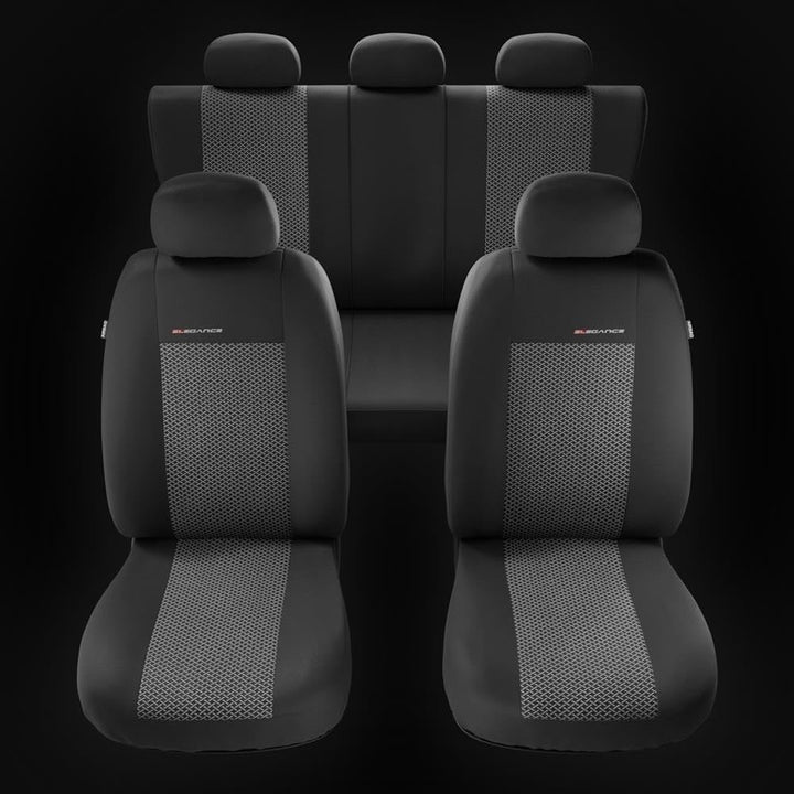 Mossa - Universal Sitzbezüge Auto kompatibel mit Dacia Duster I, II, III (2010- ) - Autositzbezüge S