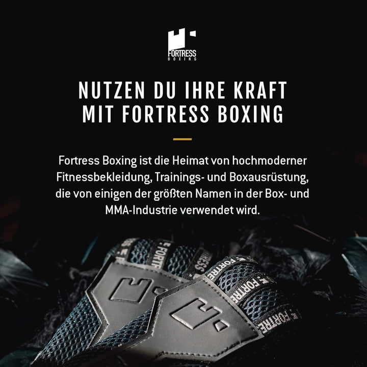Fortress Boxing Bandagen – T1 Fastwraps für Kickboxen, Muay Thai, MMA – patentiertes Design Handband