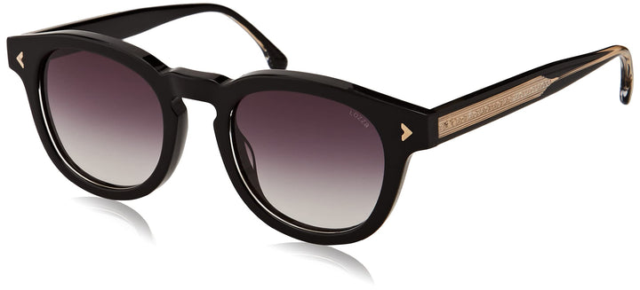 Lozza Unisex SL4299 Sunglasses, Black, 49