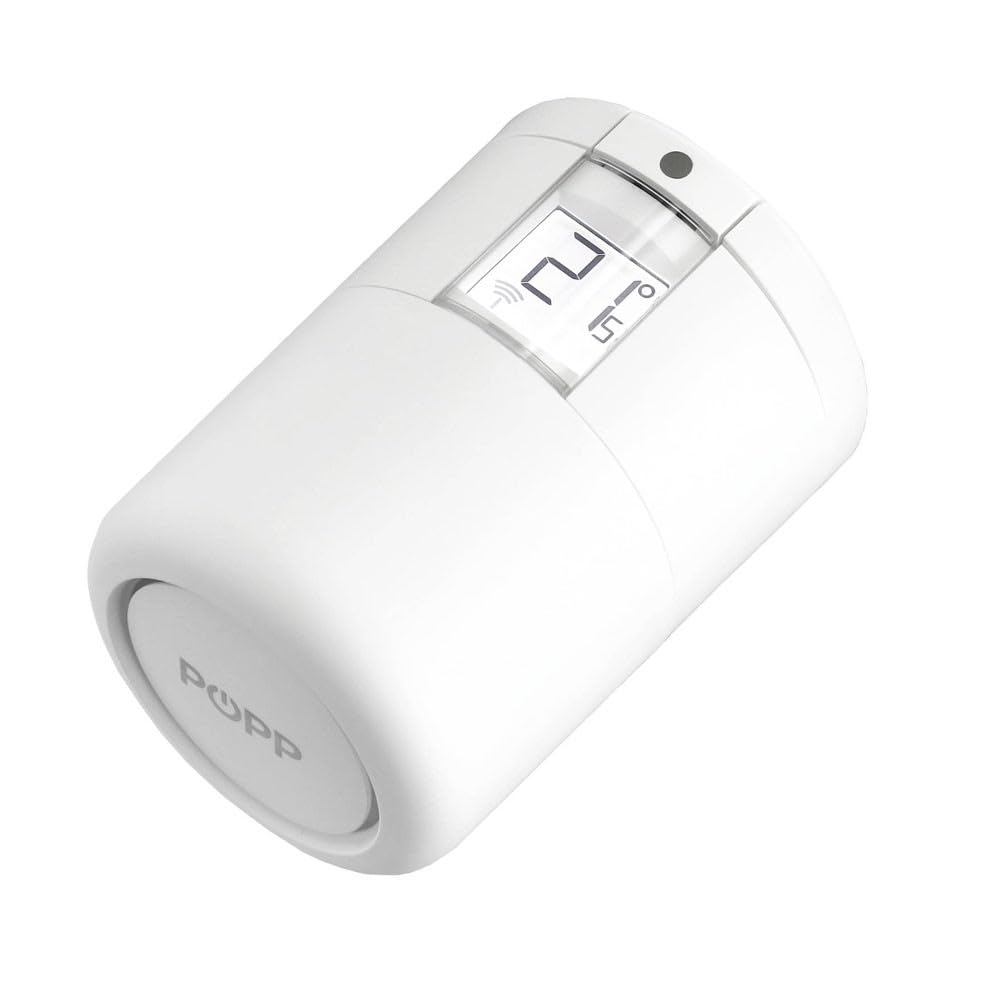 POPP Zigbee Heizungsthermostat, SmartThings & Alexa kompatibel - bis 30 % Heizkosten sparen – Heizun