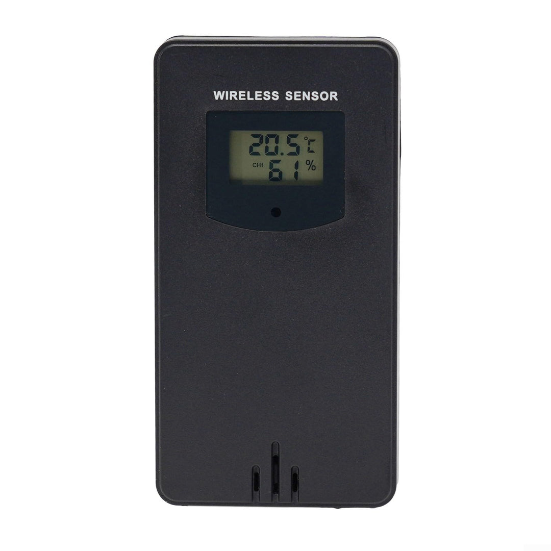 Kabelloser Fernsensor für FanJu 3378 Wetterstation, kabelloser Aussensensor Innensender, 60 Meter Üb