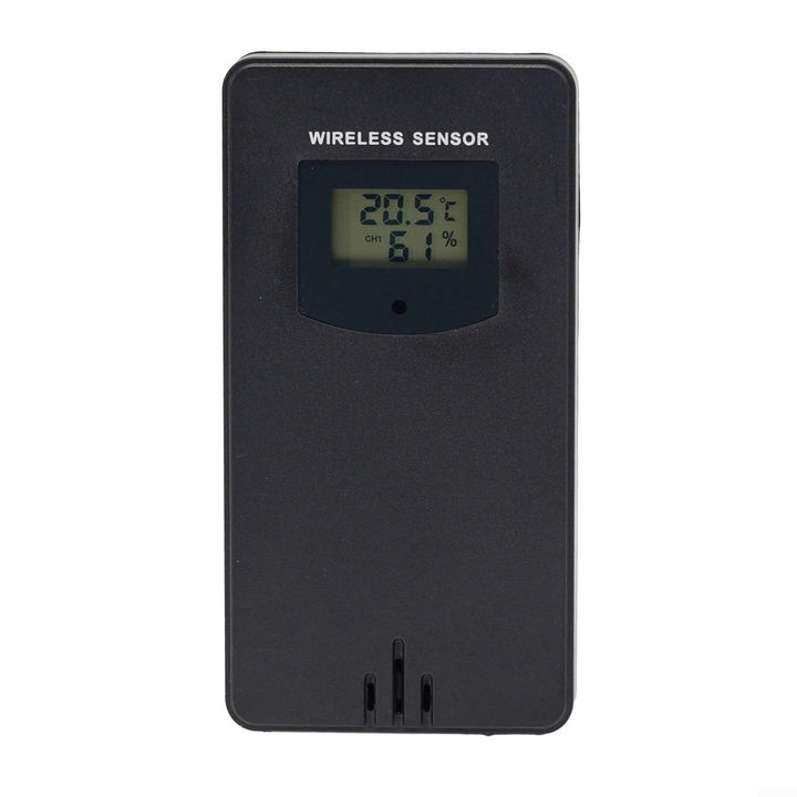 Kabelloser Fernsensor für FanJu 3378 Wetterstation, kabelloser Aussensensor Innensender, 60 Meter Üb
