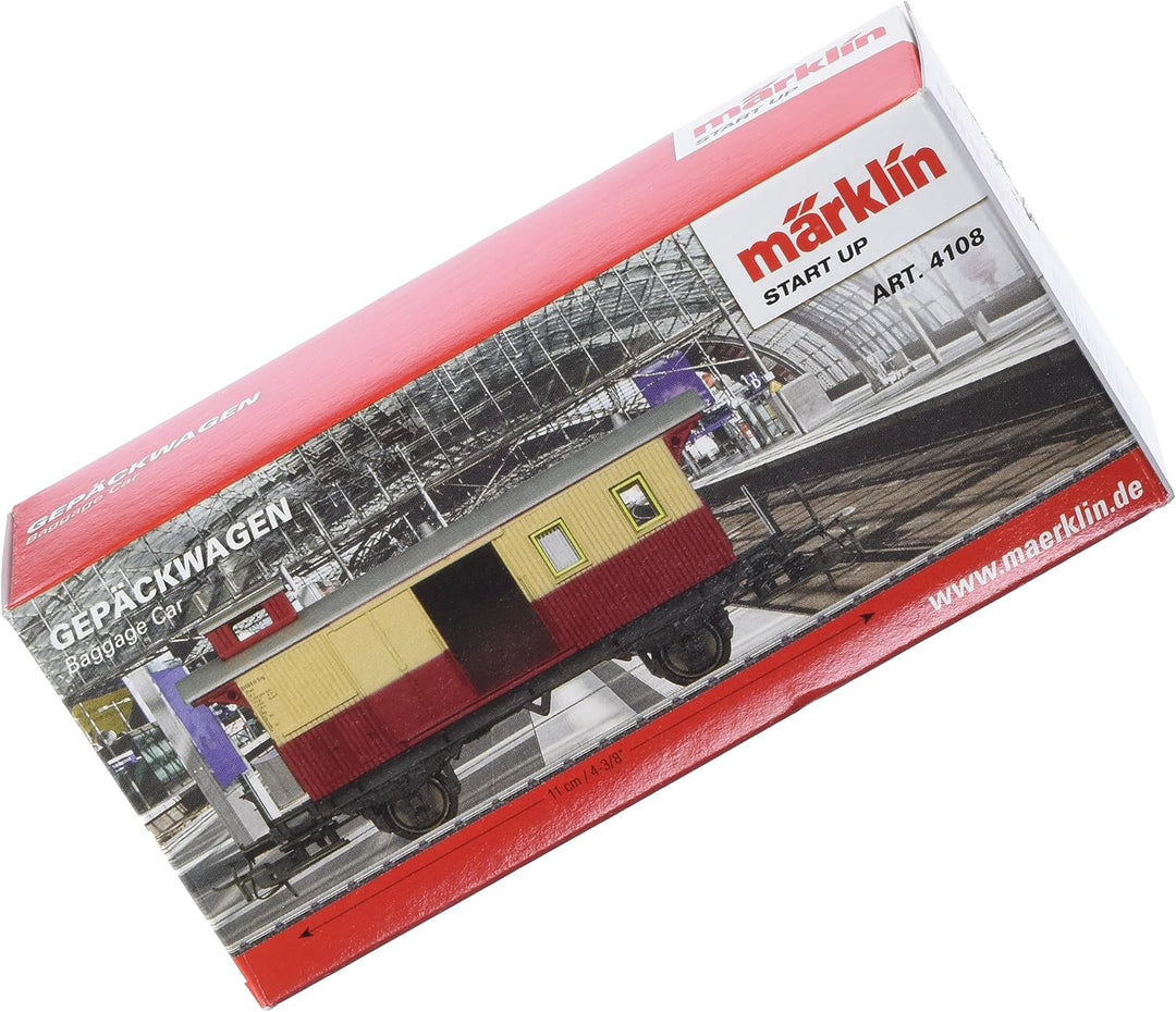 Märklin Start up 4108 - Gepäckwagen rot/beige