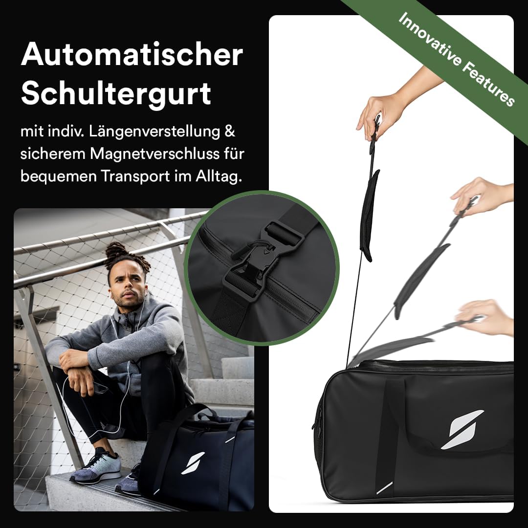 STRYVE Performance Sportsbag aus 70% Recycelten Materialien | Nachhaltig, Funktionell & Ästhetisch |