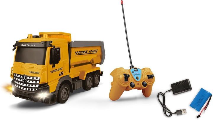 Revell Control 24678 Truck Mercedes-Benz Arocs My Little Dumper RC, Weiss Kipplader, Kipplader