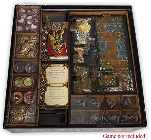 docsmagic.de Organizer Insert for Descent 2nd Edition Box - Einsatz, Descent 2nd Edition
