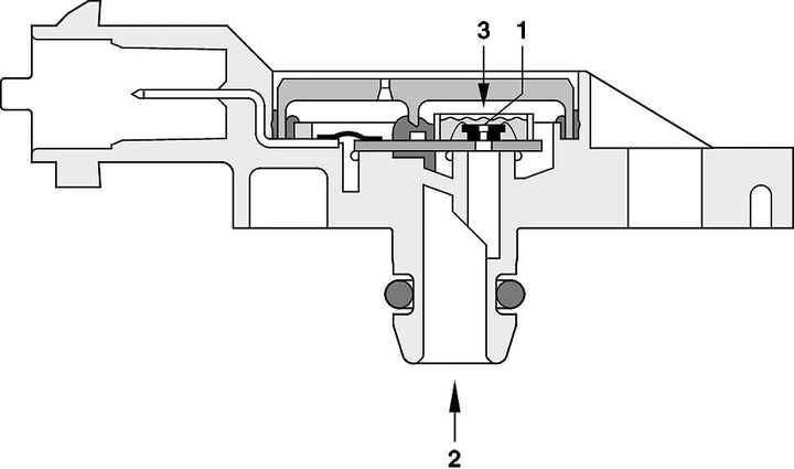 Metzger 0905347 Original Ersatzteil Sensor, Abgasdruck