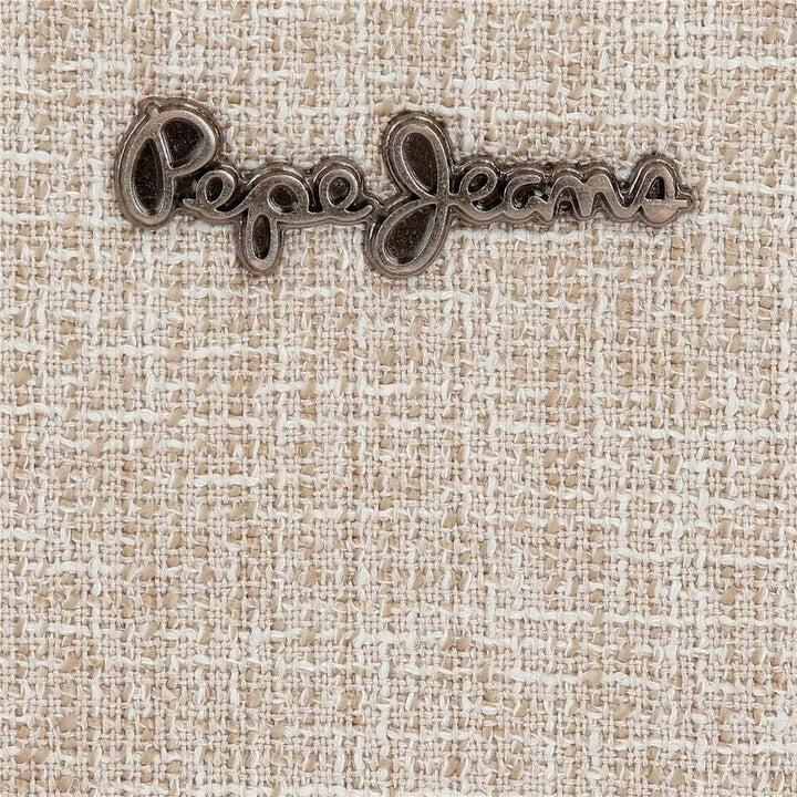 Pepe Jeans Maddie Beige Handtasche 20x11x4 cm Polyester mit Details aus Kunstleder, Beige Handtasche