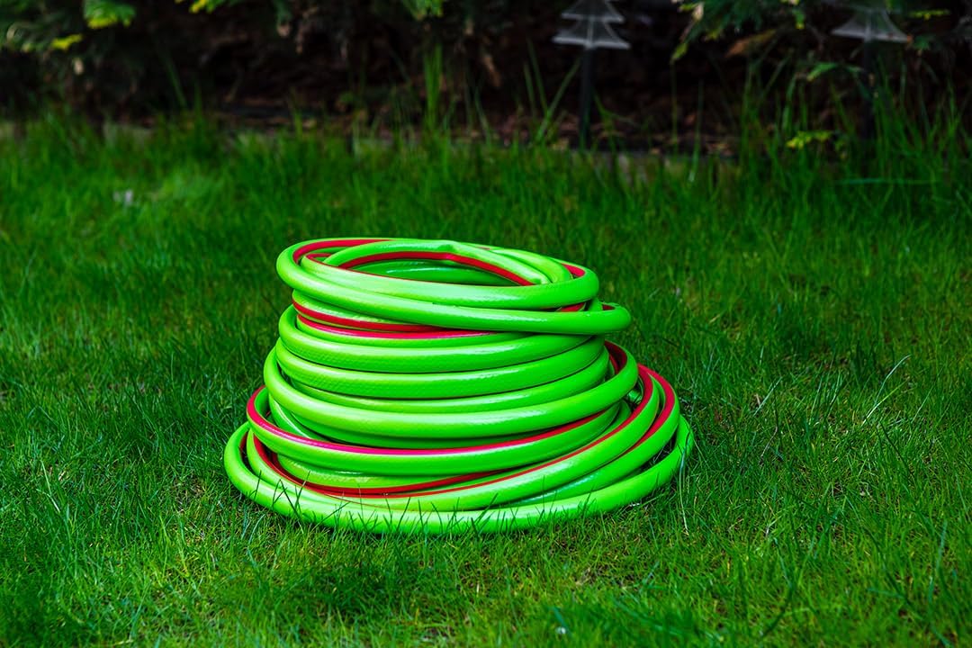VERTO Gartenschlauch 20m oder 30m, 1/2" oder 3/4" PROFESSIONAL, UV-beständig, Bruchfestigkeit bis 25