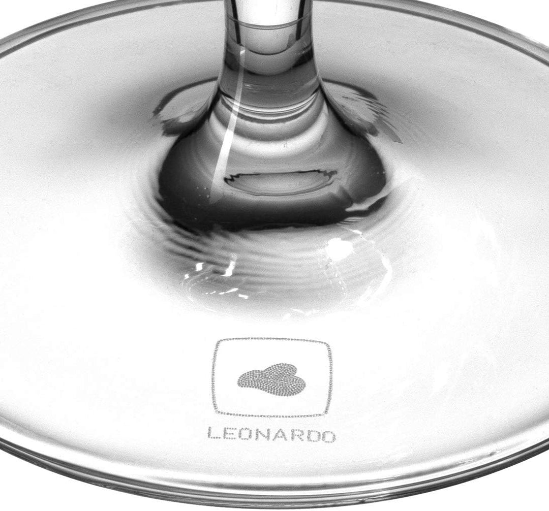 Leonardo Chateau Weisswein-Gläser, 6er Set, spülmaschinenfeste Wein-Gläser, Wein-Kelch mit gezogenem