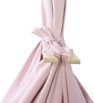 HOBEA-Germany Federwiege für Babys Babyfederwiege Babyhängematte Hängewiege Komplettset (rosa) Feder