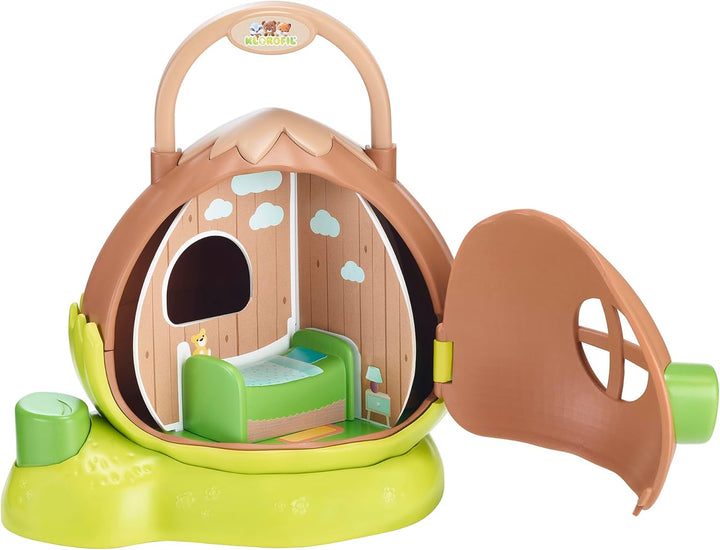 Klorofil - Haselnusshaus, Mini-Universum, 3 Teile zum Entdecken, entwickelt Fantasie und Motorik