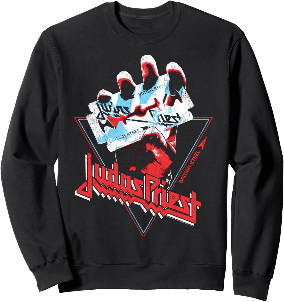 Judas Priest – British Steel Graphic Picture Sweatshirt