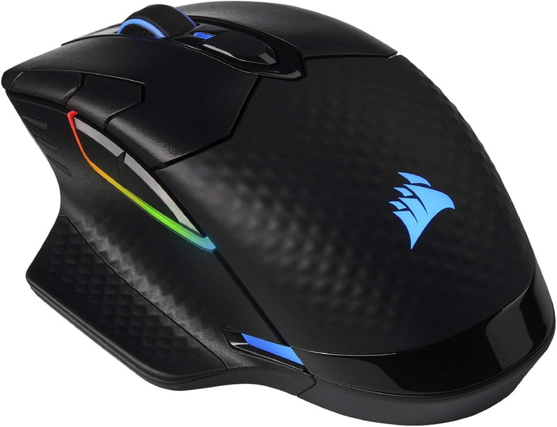 CORSAIR DARK CORE RGB PRO SE Wireless FPS/MOBA Gaming Maus Mit Qi Wireless Charging - 18.000 DPI - 8