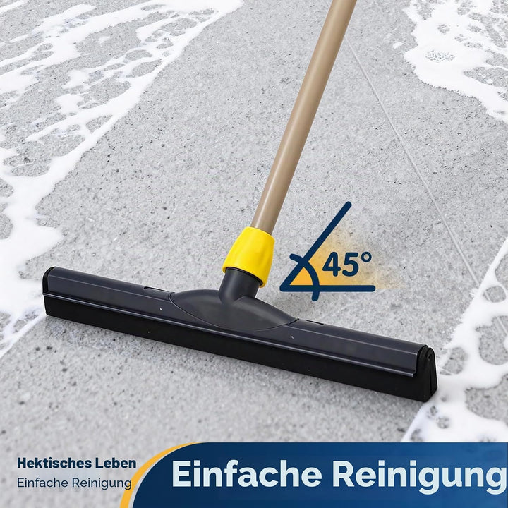 Yocada Bodenwischer Wasserabzieher 54in Besen Perfekt für Dusche Badezimmer Küche Home Fliesen Tierh