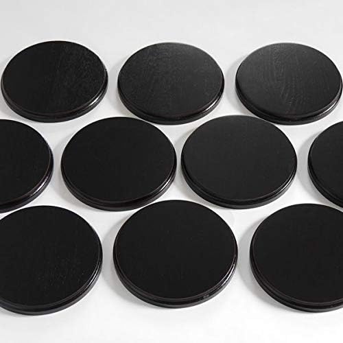 10 Stück Keilerschild Keilerbrett Gewaffbrett Trophäenschild rund dunkel AF 19 cm