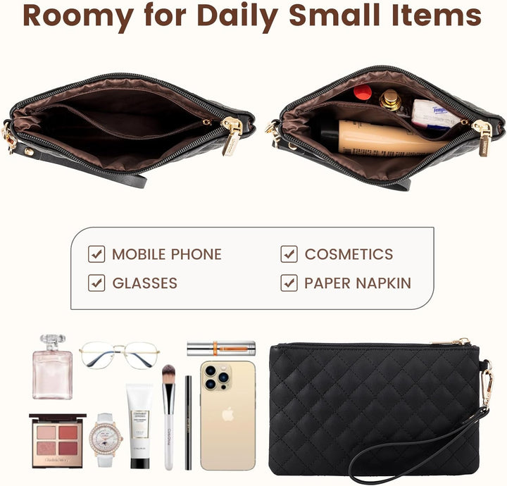LOVEVOOK Handtasche Damen, Business Laptoptasche 15,6 Zoll aus Canvas & Leder, Lehrertasche Aktentas