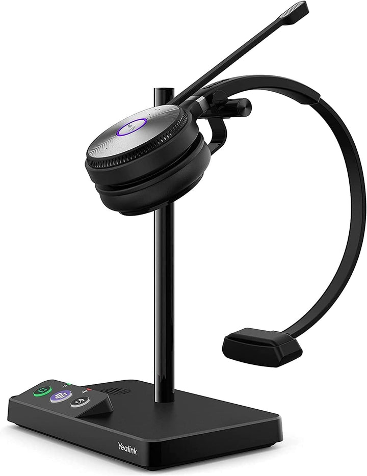 Yealink WH62 Mono DECT Wireless Headset Teams, schwarz WH62 Mono Teams, WH62 Mono Teams