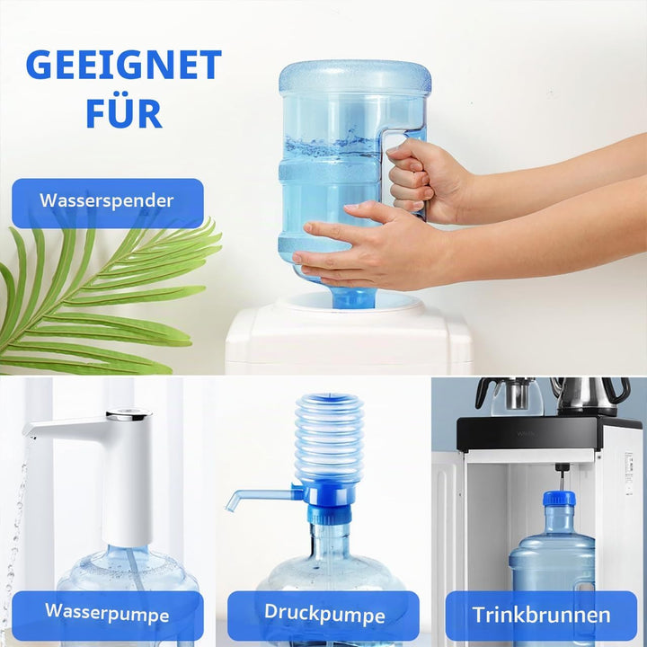 BESPORTBLE 5 Liter Wasserflasche Mineralwasserflasche Tragbarer Pc-Wassereimer Mit Griff FüR Outdoor
