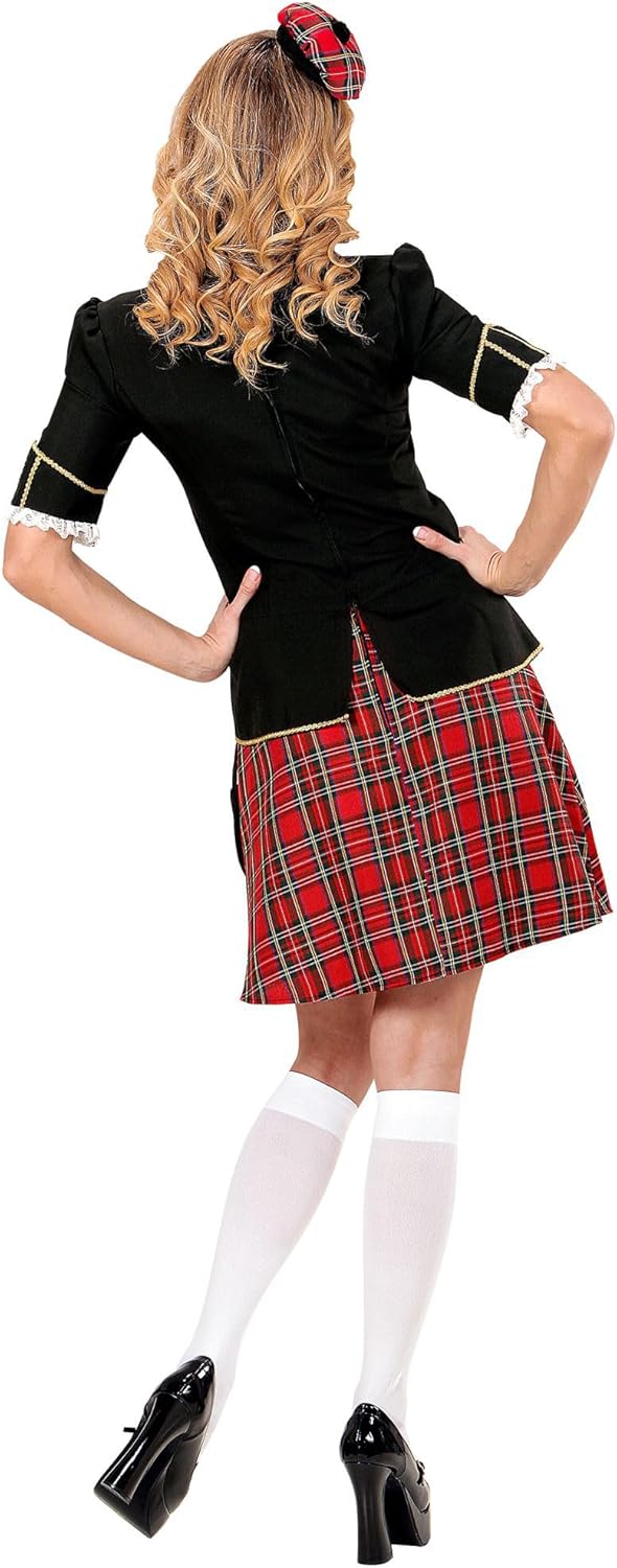 Scotswoman (Dress - Kilt Purse - Mini Hat) - (S), S