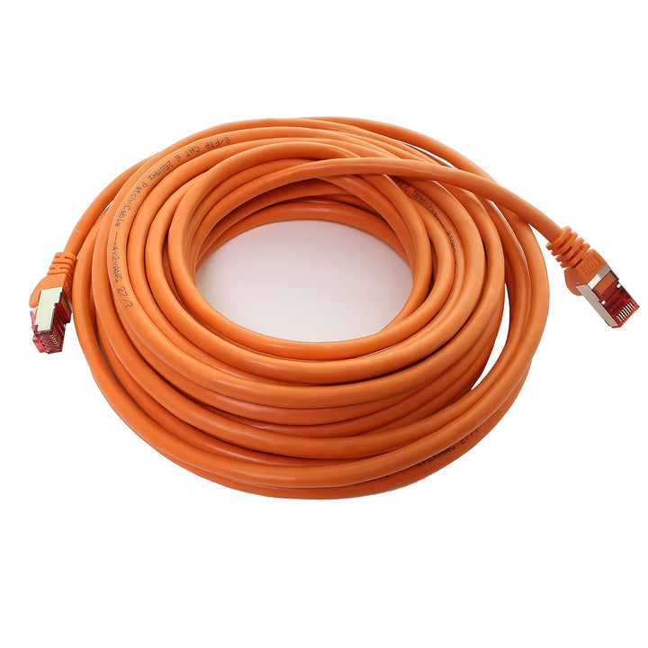 1aTTack.de - 1x 50m CAT6 Patchkabel S/FTP PIMF Schirmung CAT.6 RJ45 Netzwerkkabel Ethernetkabel DSL