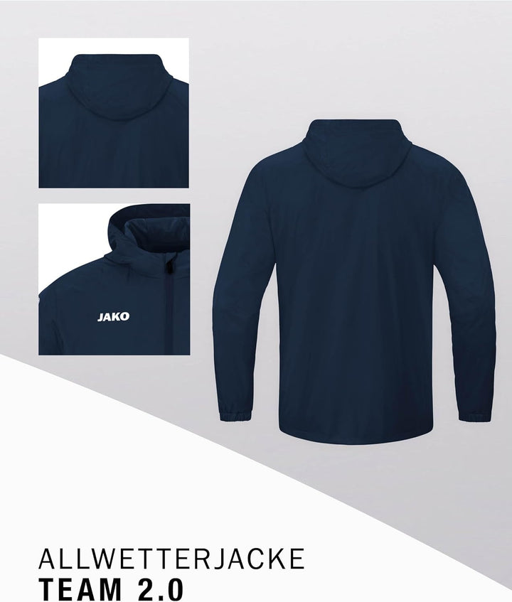 JAKO Ball Performance 3.0-14 Panel Handgenäht 4XL marine, 4XL marine