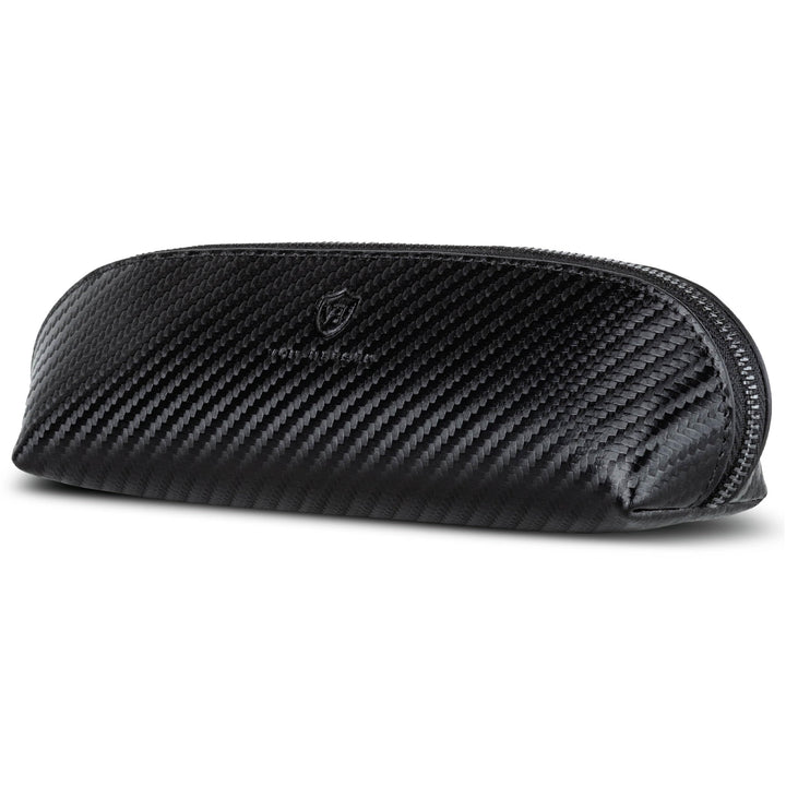 VON HEESEN® Echtleder Federmäppchen Leder Federmappe Etui für Stifte Mäppchen Schule Federtasche Uni