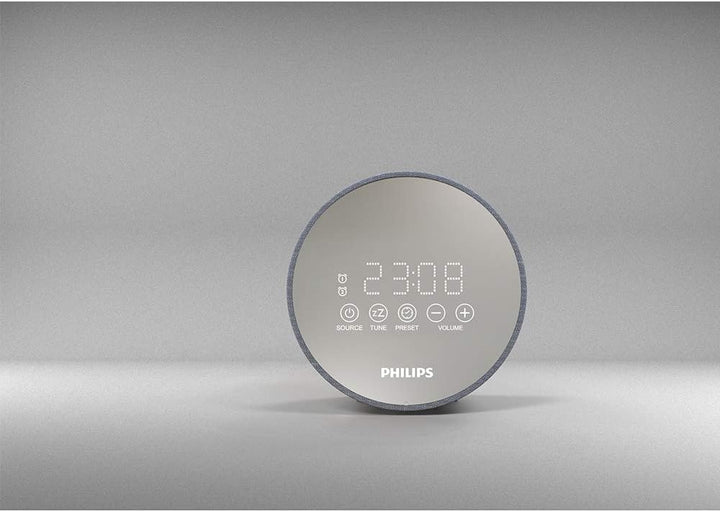 Philips Audio Radiowecker DR402/12 Digitaler Radiowecker (Sleep Timer, USB Ladefunktion, 2 Weckfunkt