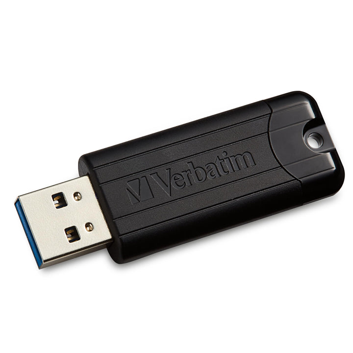 Verbatim PinStripe USB-Stick, 256GB, USB 3.2 Gen 1, USB Speicherstick, externer Speicher für Laptop