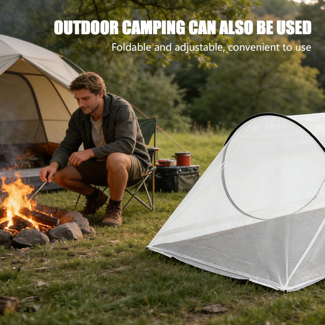 Moskitonetz, Faltbares Moskitonetz, 200 X 100 X 70 cm Moskitonetz Bett, Tragbares Campingzelt Tragba