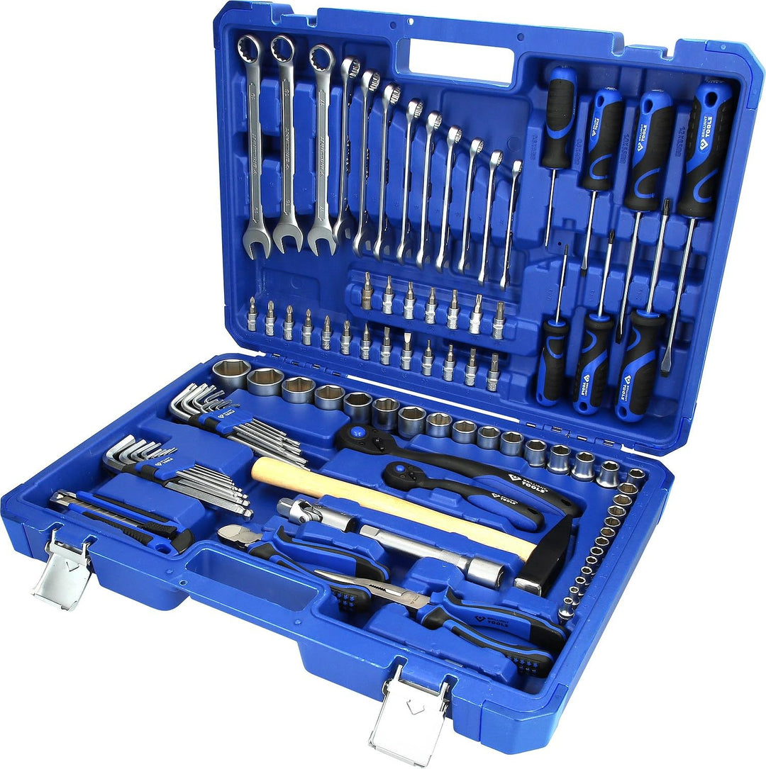 BRILLIANT TOOLS BT024095 1/4" + 1/2" Universal-Werkzeug-Satz, 95-tlg [Powered by KS TOOLS] 95-tlg.,