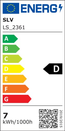 SLV Wandaufbauleuchte OVALISK WL / Beleuchtung für Wände, Wege, Eingänge, LED Spot aussen, Aufbau-Le